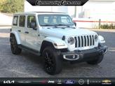 Thumbnail of 2021 Bright White Clearcoat Jeep Wrangler Unlimited 4xe