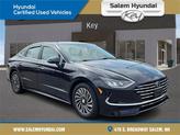 Photo of 2023 Carbon Blue Hyundai SONATA Hybrid