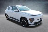Photo of 2024 Atlas White Hyundai KONA EV