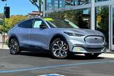 Thumbnail of 2022 Iced Blue Metallic Ford Mustang Mach-E