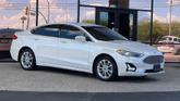 Thumbnail of 2020 White Platinum Metallic Tri-Coat Ford Fusion