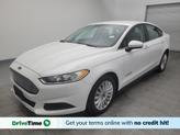 Photo of 2014 Oxford White Ford Fusion Hybrid