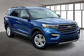 Thumbnail of 2022 Blue Metallic Ford Explorer