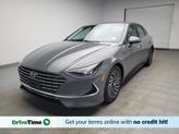 Photo of 2021 Hampton Gray Hyundai SONATA Hybrid