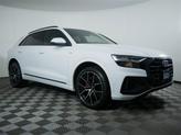 Thumbnail of 2021 Glacier White Metallic Audi Q8