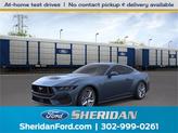 Photo of 2025 Vapor Blue Metallic Ford Mustang