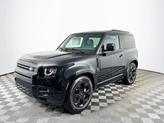 Photo of 2025 Santorini Black Metallic Land Rover Defender