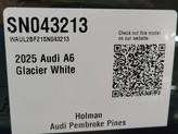 Thumbnail of 2025 Glacier White Metallic Audi A6