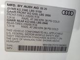 Thumbnail of 2025 Glacier White Metallic Audi Q3
