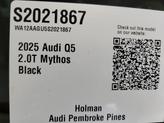 Thumbnail of 2025 Mythos Black Metallic Audi Q5