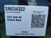 Thumbnail of 2025 Mythos Black Metallic Audi A5