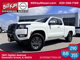 Photo of 2025 Glacier White Nissan Frontier