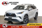 Photo of 2021 White Toyota Highlander Hybrid
