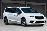 Thumbnail of 2025 Bright White Clearcoat Chrysler Pacifica Hybrid