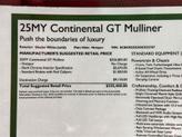 Thumbnail of 2025 White Bentley Continental GT