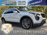 Photo of 2021 Crystal White Tricoat Cadillac XT4