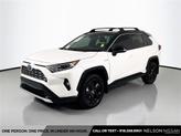 Photo of 2021 Blizzard Pearl/Midnight Black Metallic Toyota RAV4 Hybrid