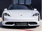 Thumbnail of 2022 Ice Grey Metallic Porsche Taycan