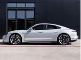 Thumbnail of 2022 Ice Grey Metallic Porsche Taycan