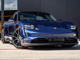 Thumbnail of 2023 Gentian Blue Metallic Porsche Taycan