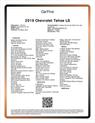 Thumbnail of 2019 Black Chevrolet Tahoe