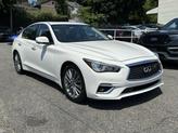 Photo of 2023 White INFINITI Q50