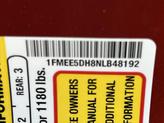 Thumbnail of 2022 Hot Pepper Red Metallic Tinted Clearcoat Ford Bronco