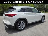 Thumbnail of 2020 Majestic White INFINITI QX50
