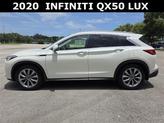 Thumbnail of 2020 Majestic White INFINITI QX50