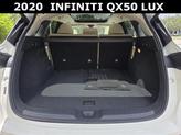 Thumbnail of 2020 Majestic White INFINITI QX50