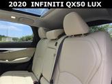 Thumbnail of 2020 Majestic White INFINITI QX50