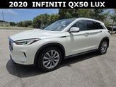 Thumbnail of 2020 Majestic White INFINITI QX50