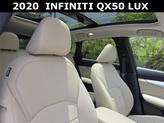 Thumbnail of 2020 Majestic White INFINITI QX50