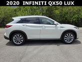 Thumbnail of 2020 Majestic White INFINITI QX50