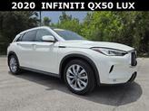 Photo of 2020 Majestic White INFINITI QX50
