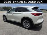 Thumbnail of 2020 Majestic White INFINITI QX50