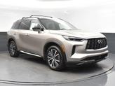 Thumbnail of 2025 Warm Titanium/Black Obsidian INFINITI QX60