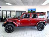 Thumbnail of 2021 Burgundy Jeep Wrangler Unlimited