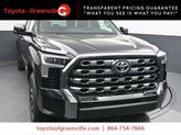 Photo of 2025 Black Leather-trimmed Toyota Tundra Hybrid