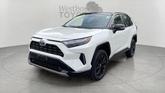 Thumbnail of 2022 White Toyota RAV4 Hybrid