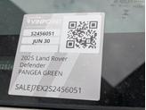 Thumbnail of 2025 Pangea Green Metallic Land Rover Defender