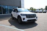 Thumbnail of 2025 White Metallic Ford Explorer