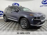 Photo of 2021 Lagoon Blue Hyundai SANTA FE