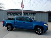 Thumbnail of 2022 Bright Blue Metallic Chevrolet Colorado
