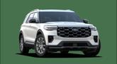 Thumbnail of 2025 Star White Metallic Tri-Coat Ford Explorer