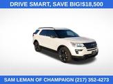 Photo of 2019 White Platinum Ford Explorer