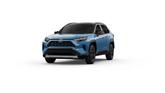 Photo of 2025 Cavalry Blue/Midnight Black Metallic Roof Toyota RAV4 Hybrid