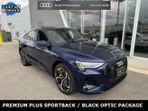 Photo of 2023 Navarra Blue Metallic Audi e-tron Sportback