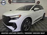 Thumbnail of 2024 Glacier White Metallic Audi Q4 e-tron