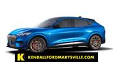 Photo of 2025 Velocity Blue Metallic Ford Mustang Mach-E